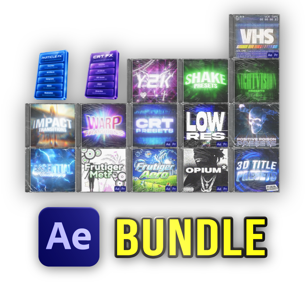 AFTER EFFECTS BUNDLE - Editing Visuals