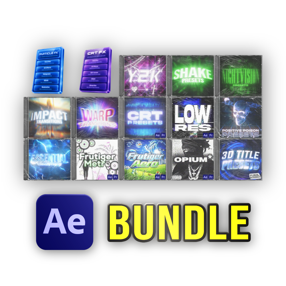 AFTER EFFECTS BUNDLE - Editing Visuals