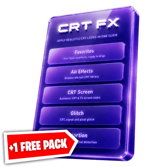 CRT FX - Editing Visuals