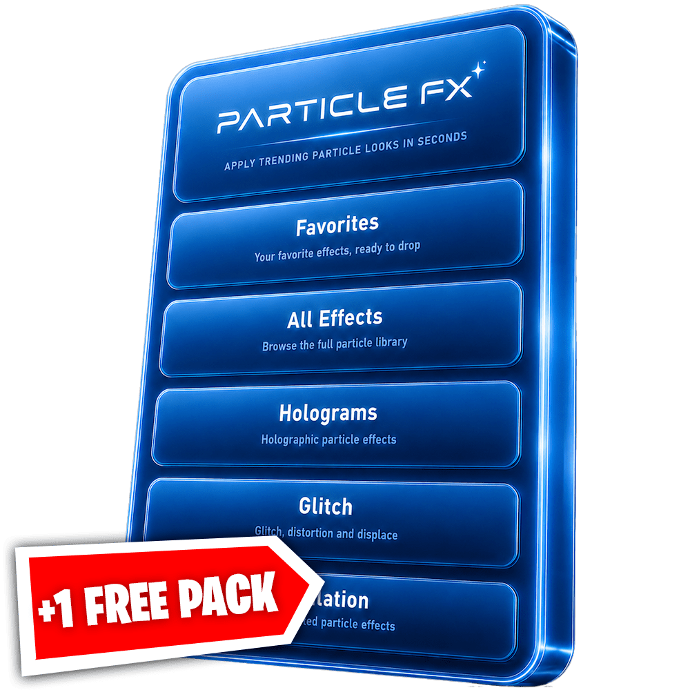 PARTICLE FX - Editing Visuals